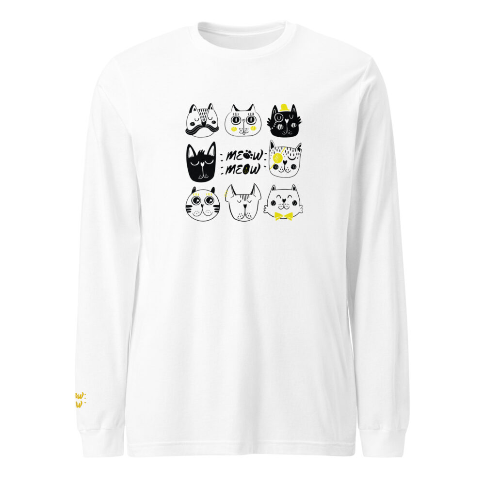 T-shirt Manica Lunga Feline Mood