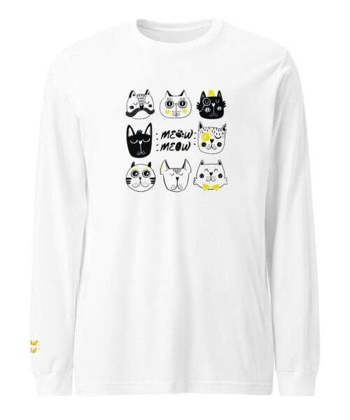 T-shirt Manica Lunga Feline Mood