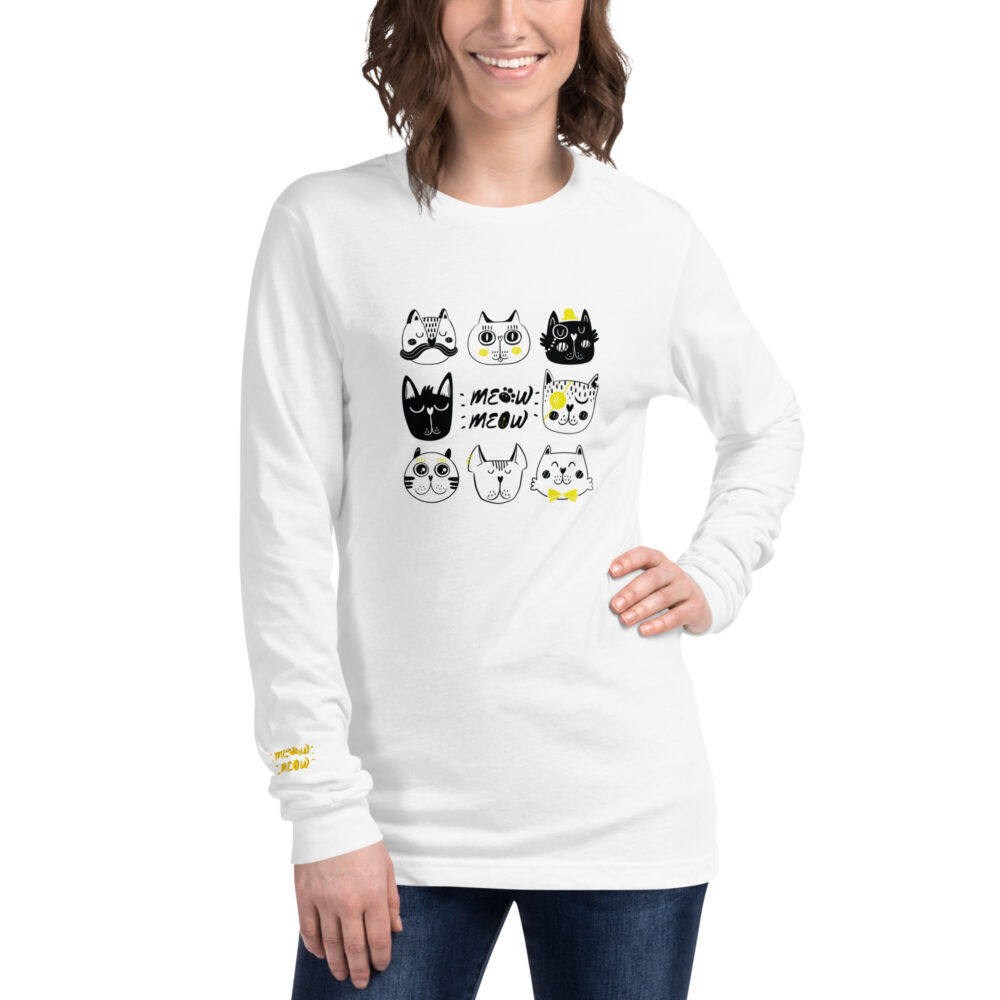 T-shirt Manica Lunga Feline Mood - immagine 2