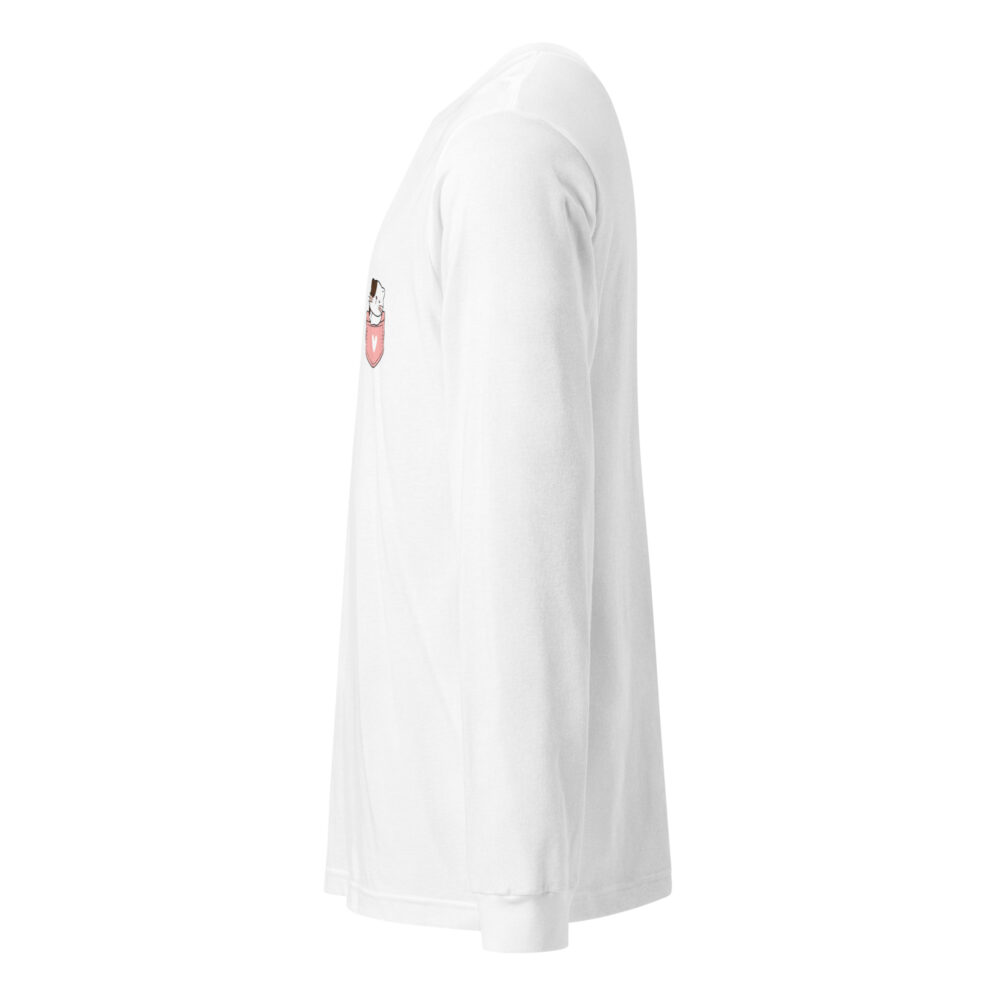 T-Shirt Maniche Lunghe Heart Pocket Kitty - immagine 13