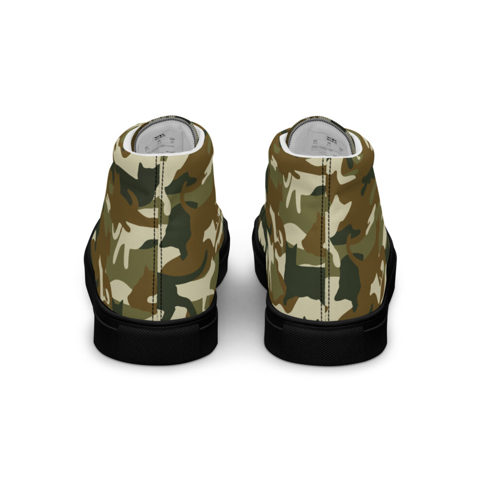 Catwalk Camouflage High - Sneakers alte in tela da donna - immagine 18