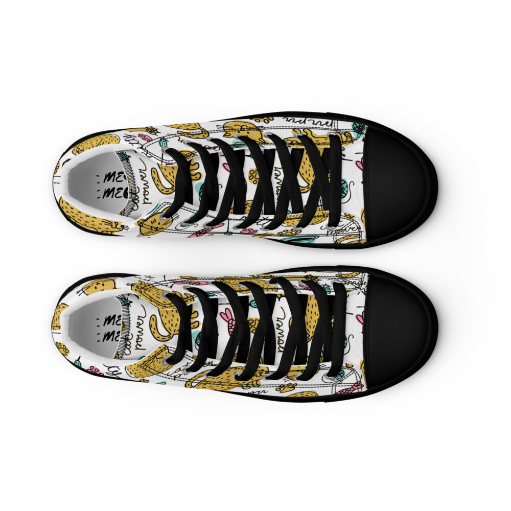 Cat Power - Sneakers alte in tela da donna - immagine 35