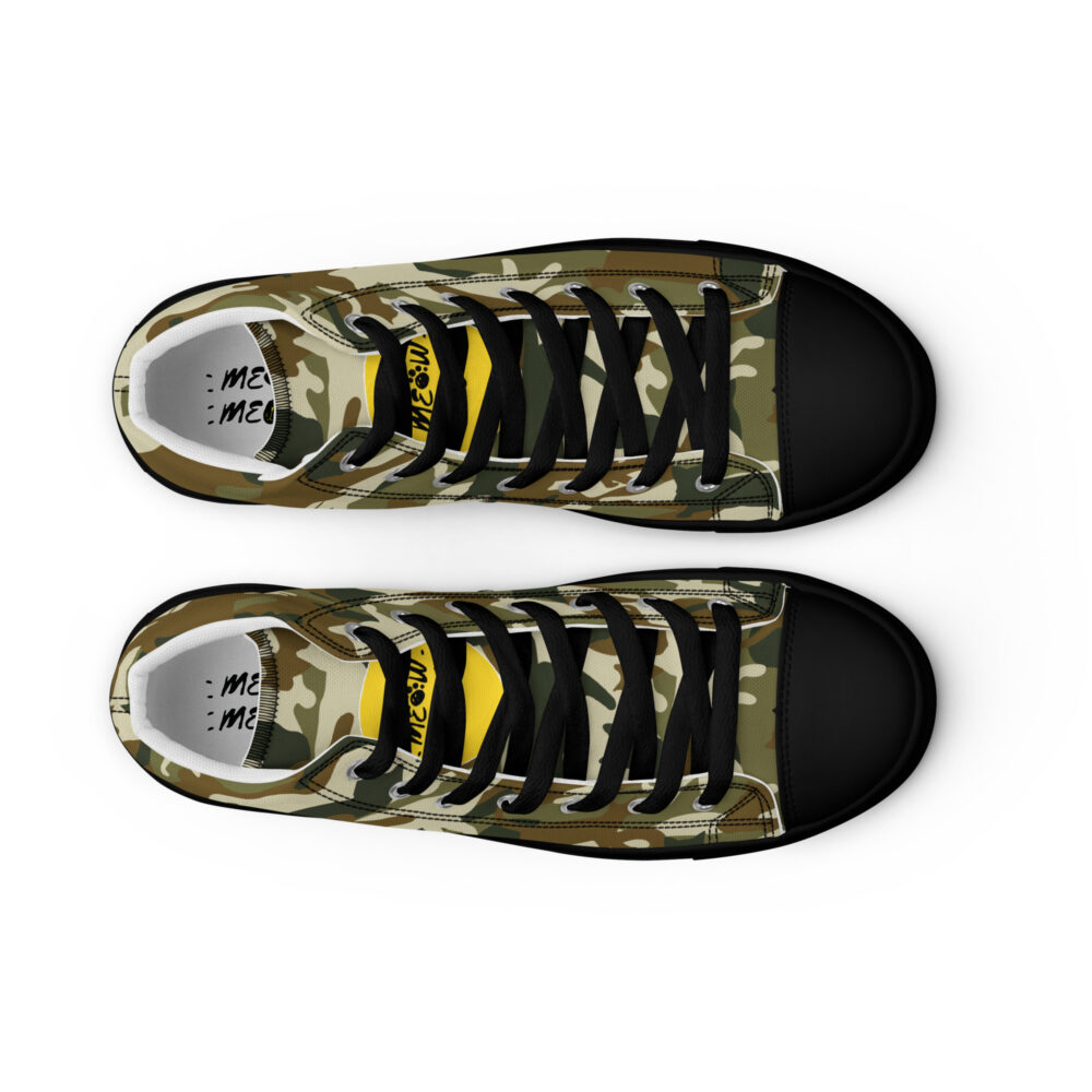 Catwalk Camouflage High - Sneakers alte in tela da donna - immagine 22