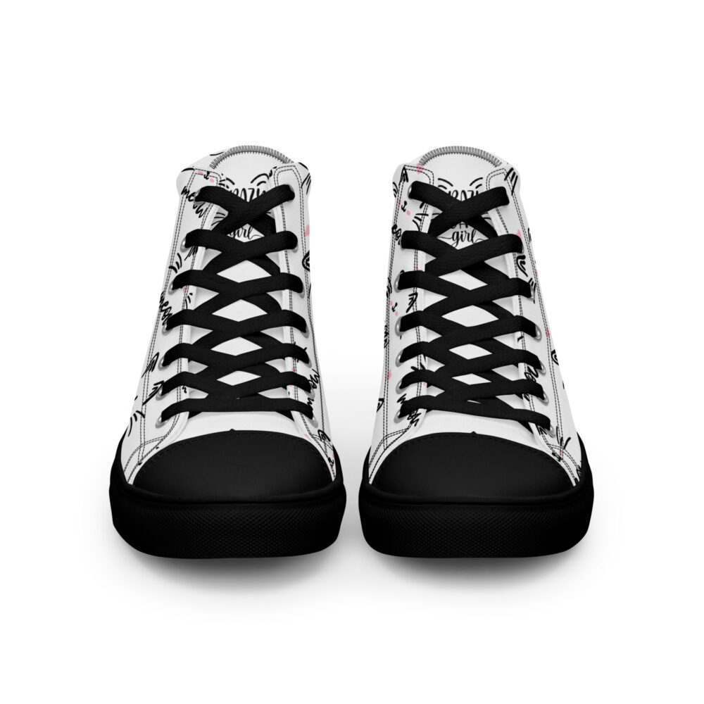 Meow - Sneakers alte in tela da donna - immagine 34