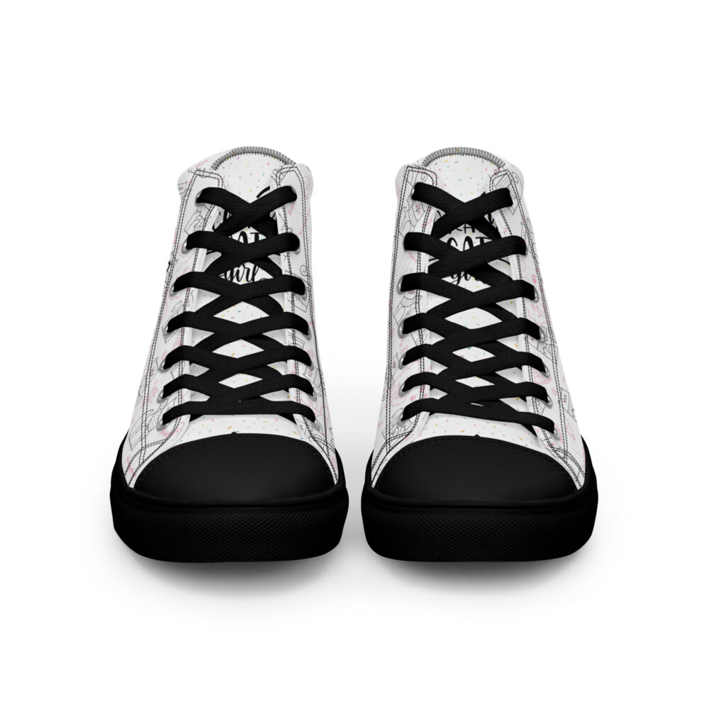 Winters Cozy Cats - Sneakers alte in tela da donna - immagine 34