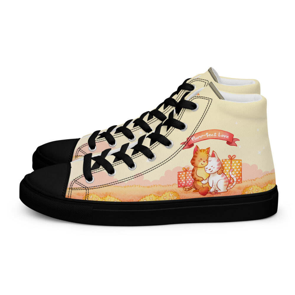 Purr-fect Love - Sneakers alte in tela da donna - immagine 30