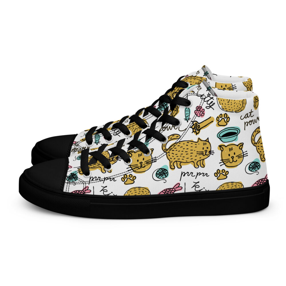 Cat Power - Sneakers alte in tela da donna - immagine 30