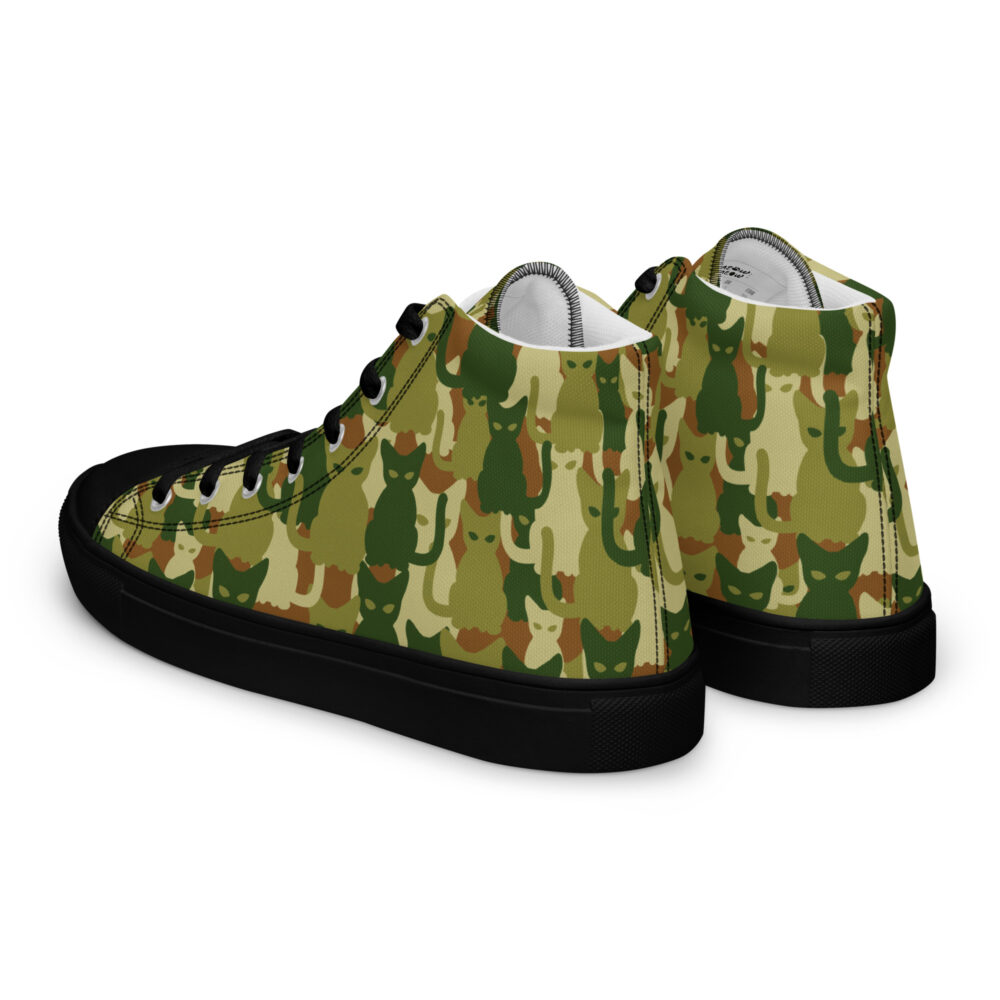 Wild Cat Camo High - Sneakers alte in tela da donna - immagine 17