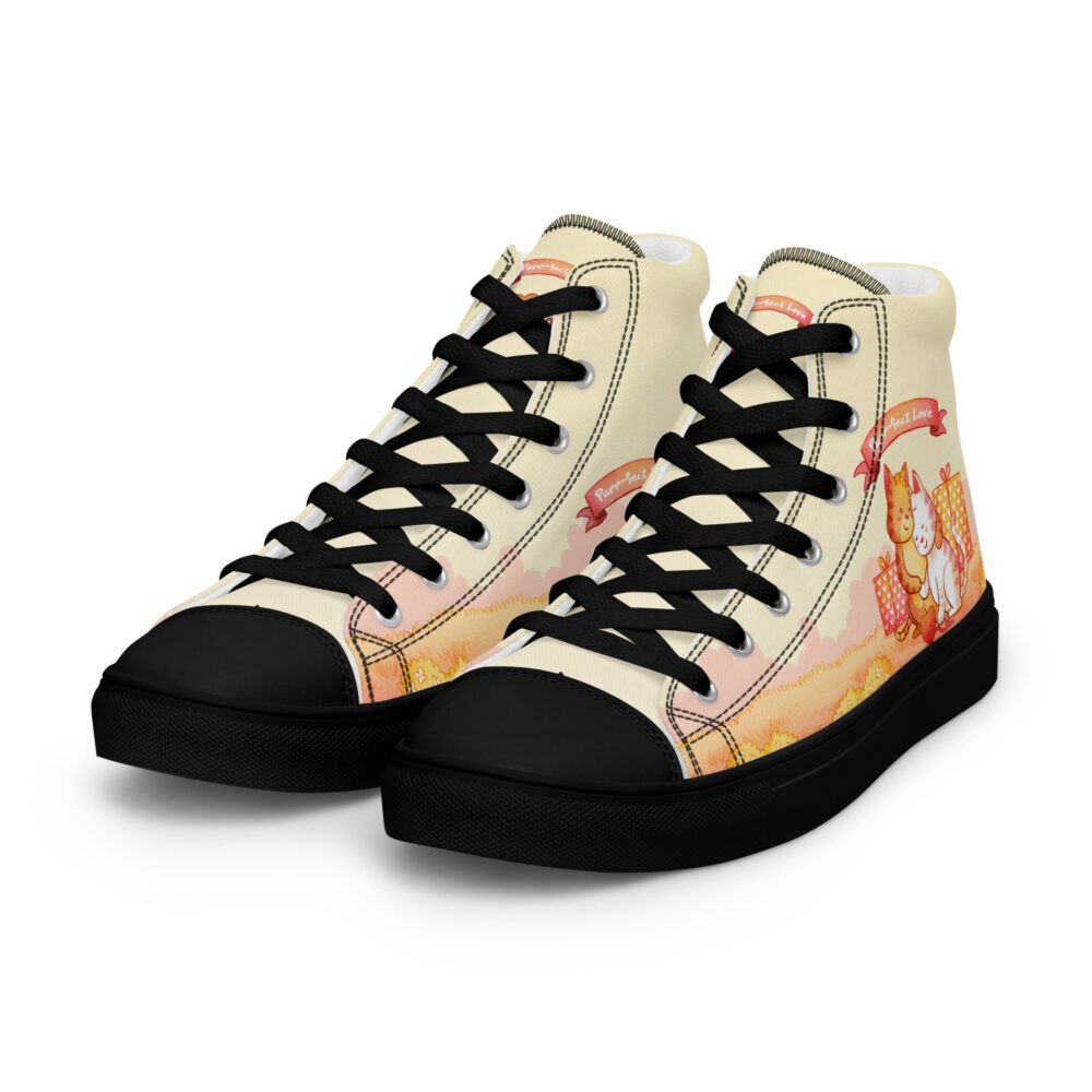 Purr-fect Love - Sneakers alte in tela da donna - immagine 33
