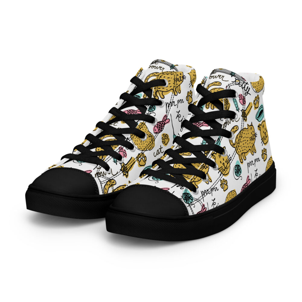 Cat Power - Sneakers alte in tela da donna - immagine 33