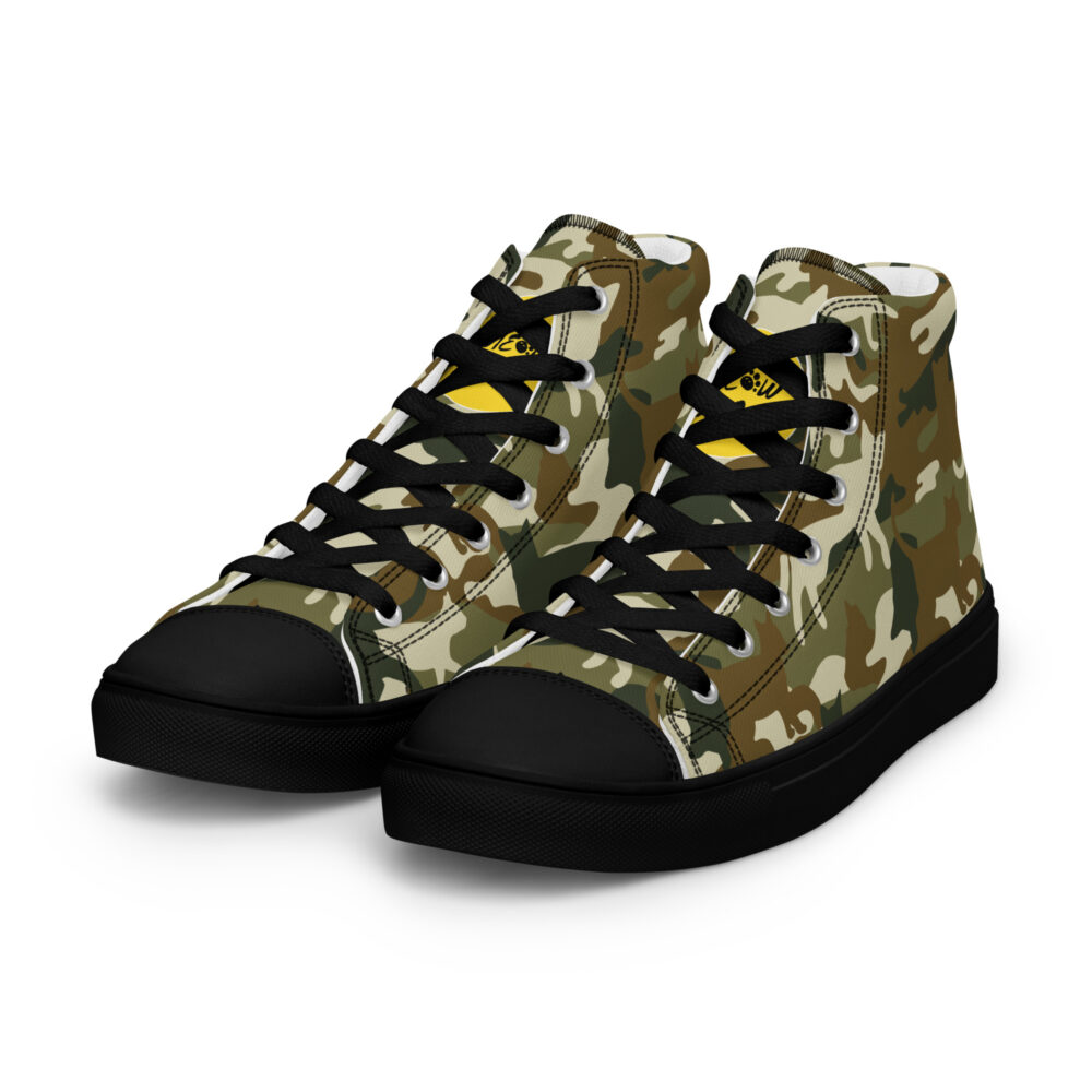 Catwalk Camouflage High - Sneakers alte in tela da donna - immagine 20