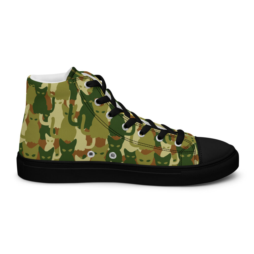 Wild Cat Camo High - Sneakers alte in tela da donna - immagine 11