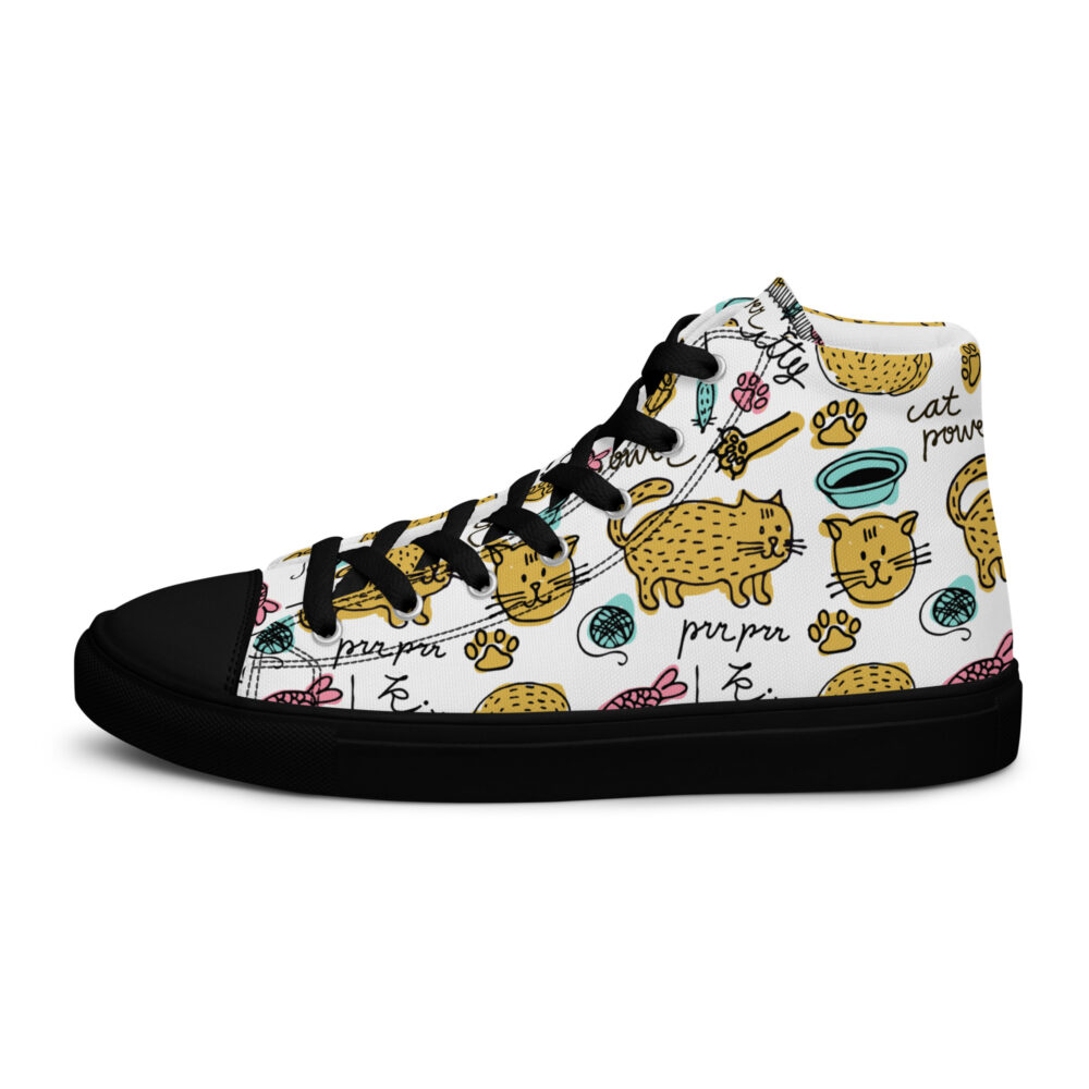 Cat Power - Sneakers alte in tela da donna - immagine 12