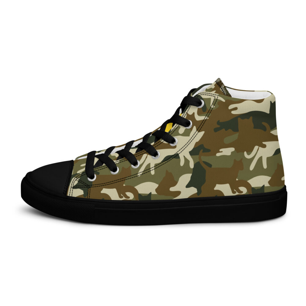 Catwalk Camouflage High - Sneakers alte in tela da donna - immagine 12