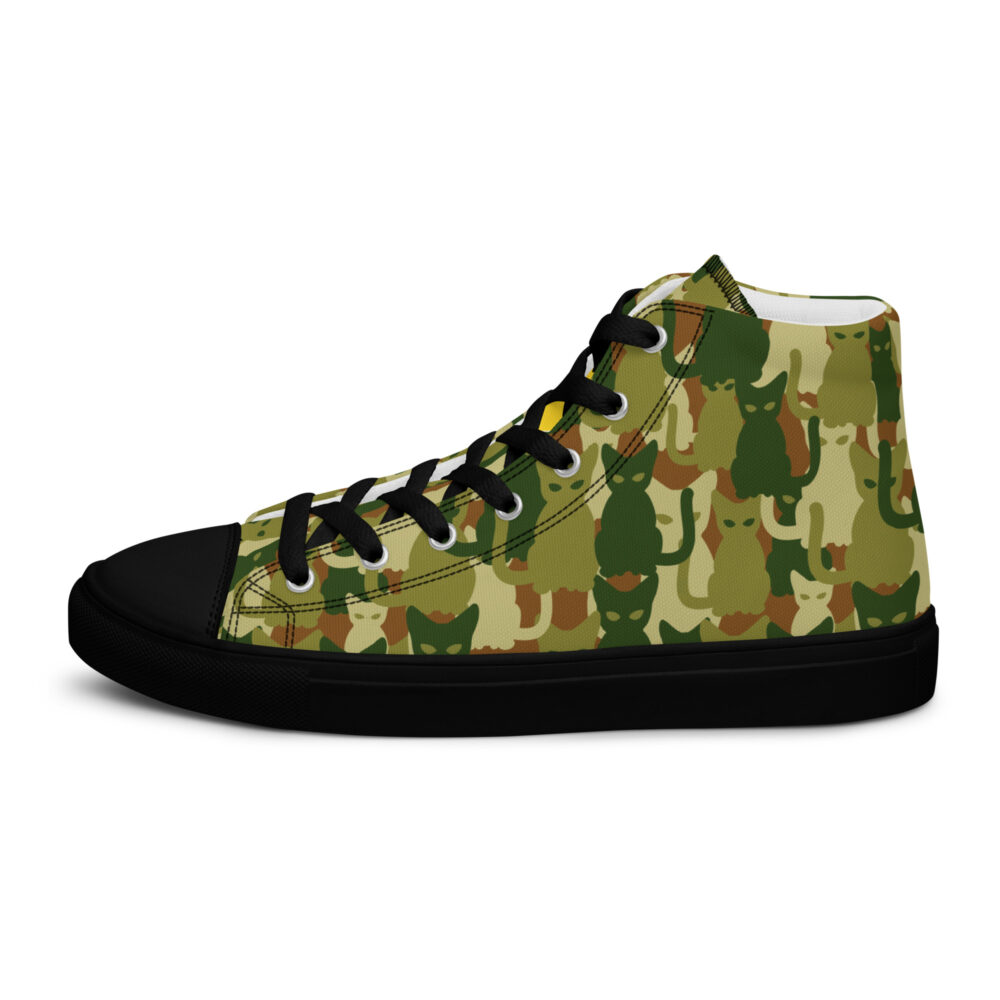 Wild Cat Camo High - Sneakers alte in tela da donna - immagine 10