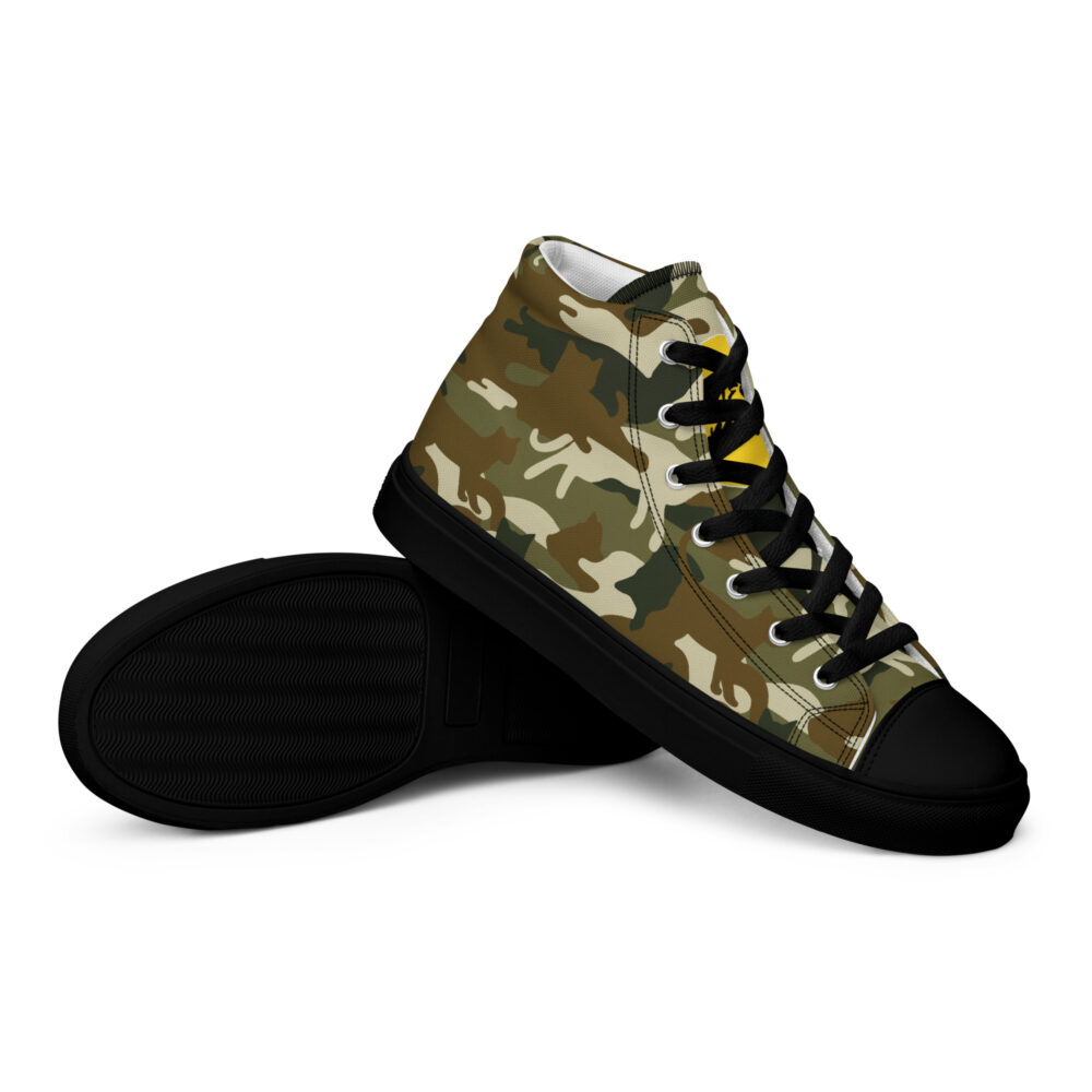 Catwalk Camouflage High - Sneakers alte in tela da donna - immagine 5