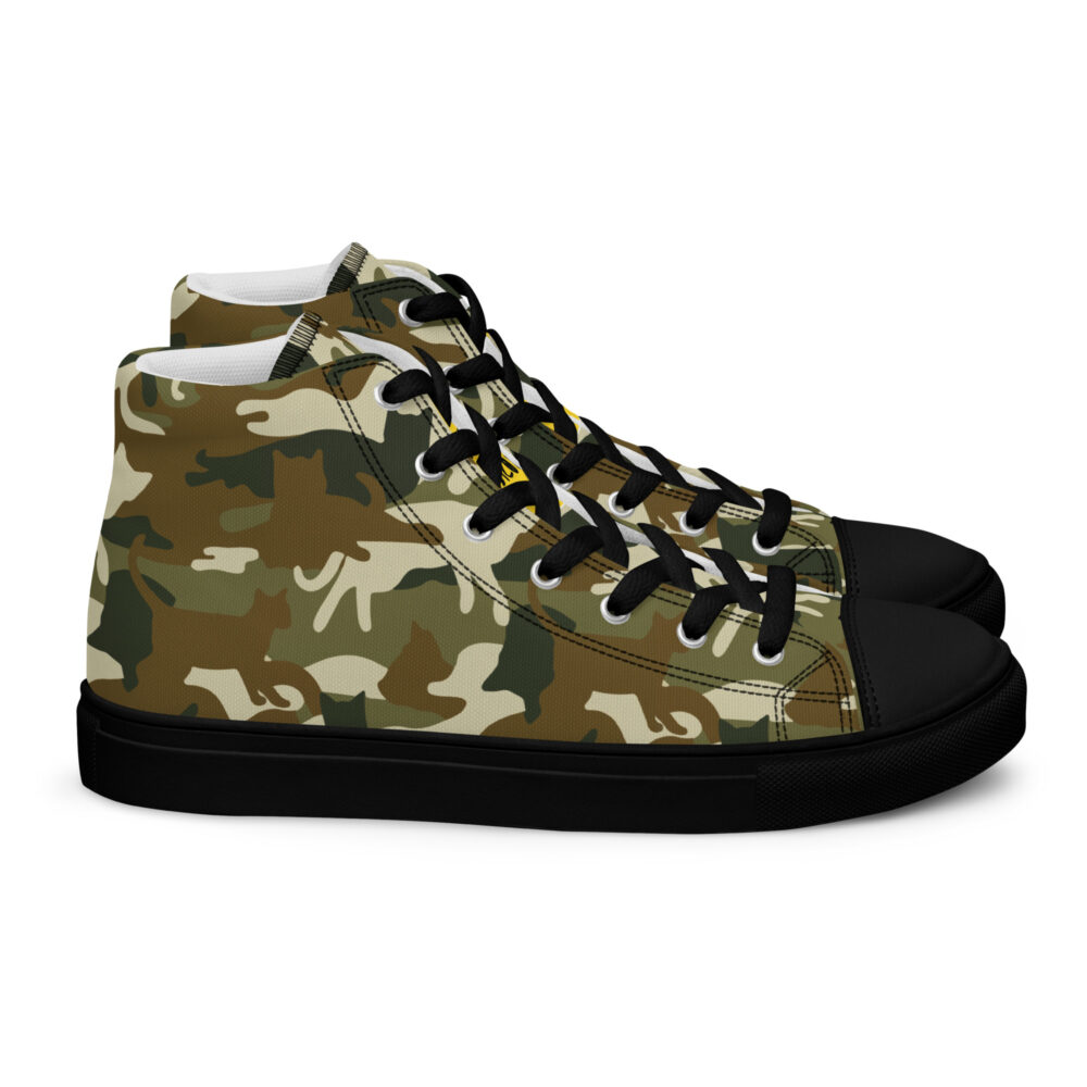 Catwalk Camouflage High - Sneakers alte in tela da donna - immagine 23