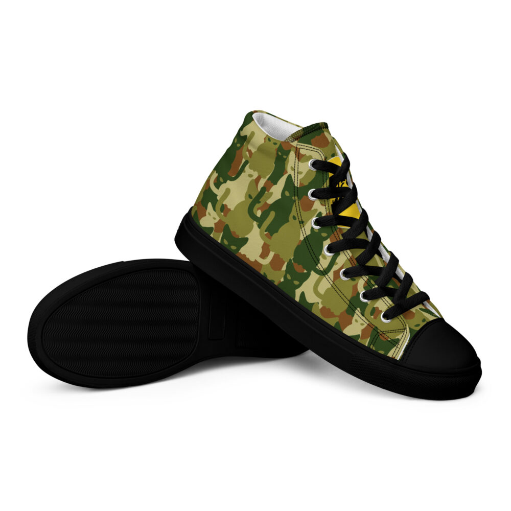 Wild Cat Camo High - Sneakers alte in tela da donna - immagine 5