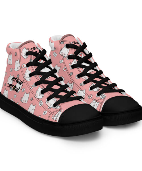 Hello Kitty - Sneakers alte in tela da donna