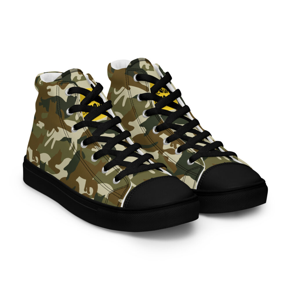 Catwalk Camouflage High - Sneakers alte in tela da donna