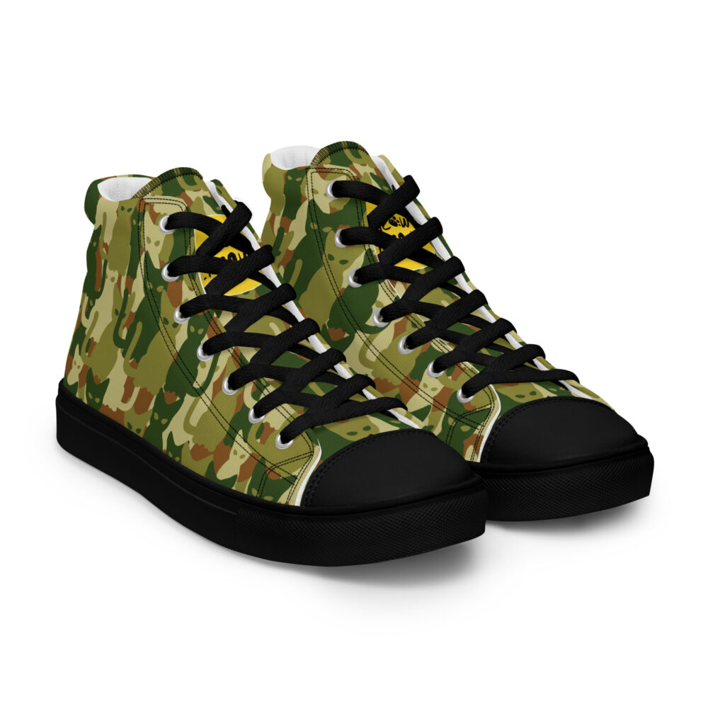 Wild Cat Camo High - Sneakers alte in tela da donna