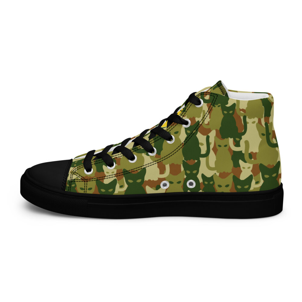 Wild Cat Camo High - Sneakers alte in tela da donna - immagine 13