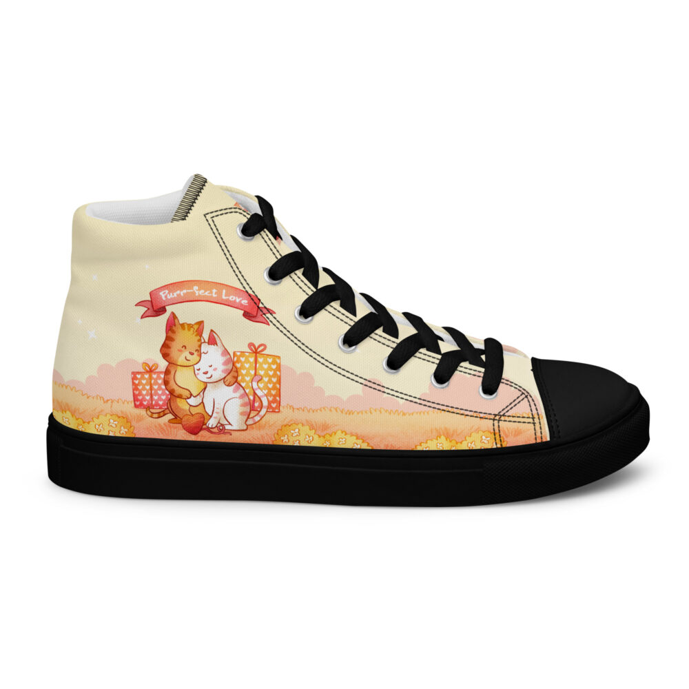 Purr-fect Love - Sneakers alte in tela da donna - immagine 14