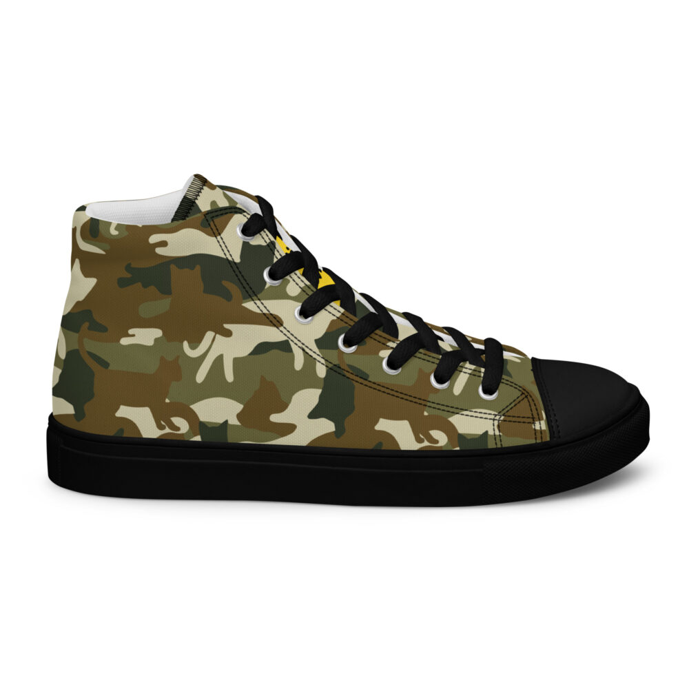 Catwalk Camouflage High - Sneakers alte in tela da donna - immagine 14