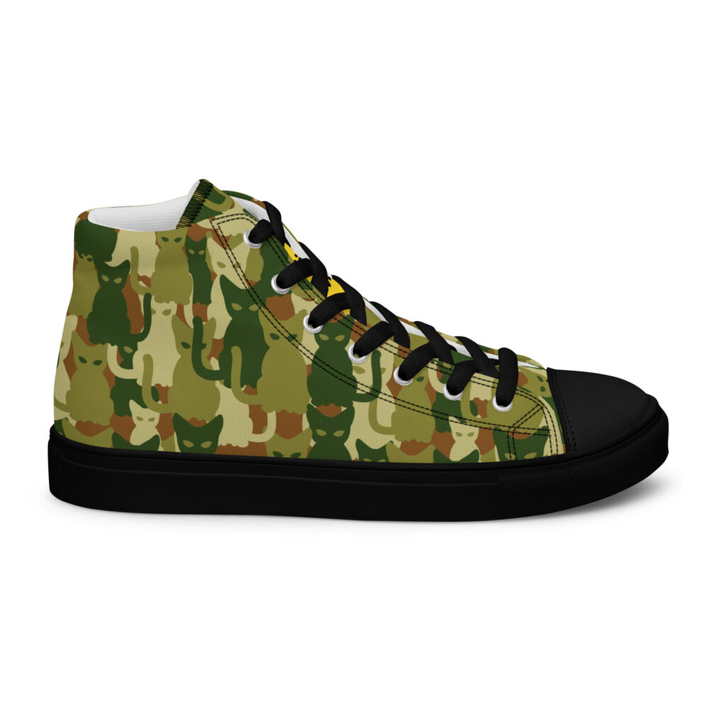 Wild Cat Camo High - Sneakers alte in tela da donna - immagine 12