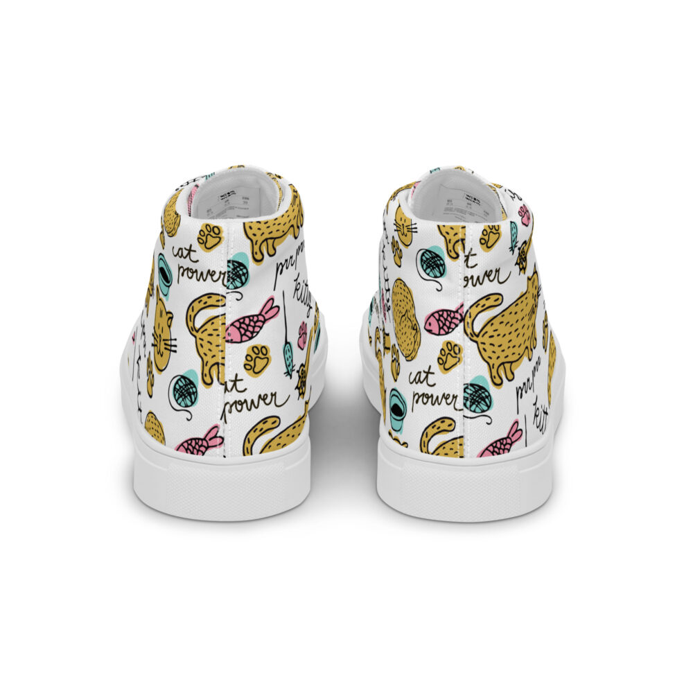 Cat Power - Sneakers alte in tela da donna - immagine 39