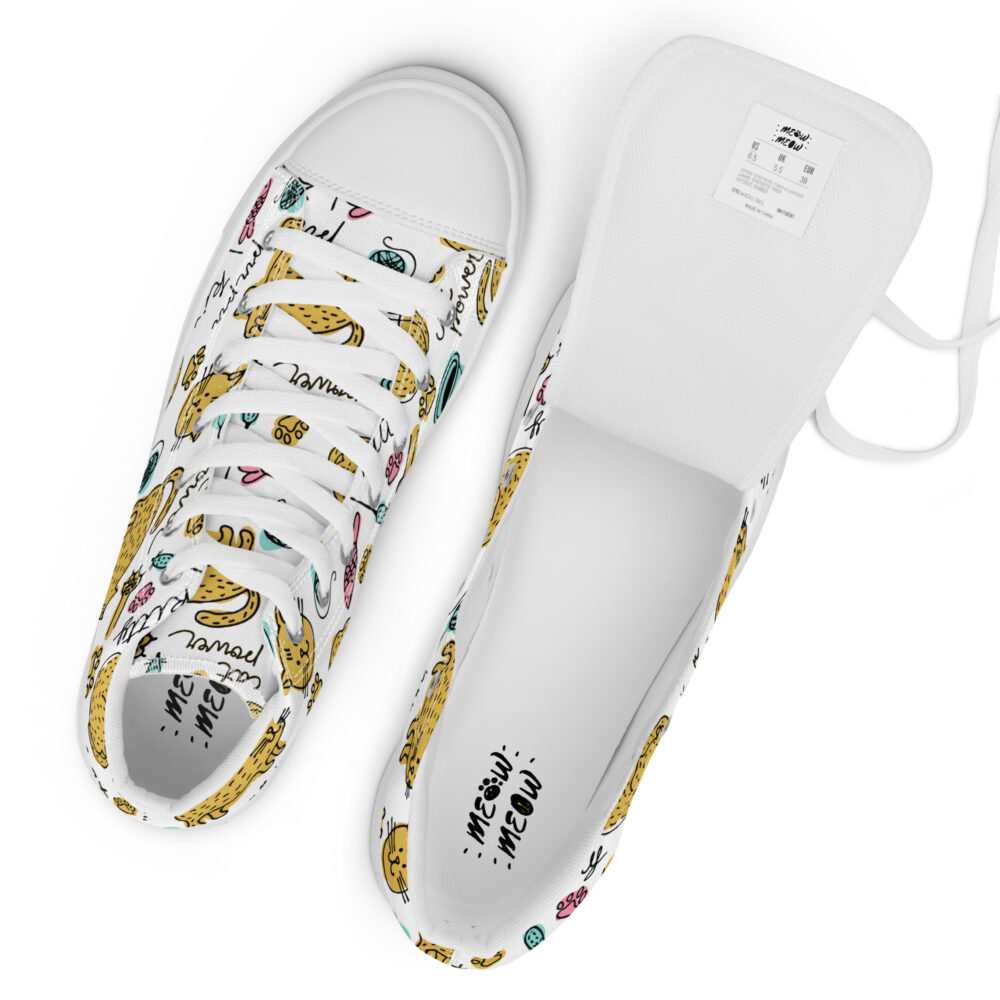 Cat Power - Sneakers alte in tela da donna - immagine 21