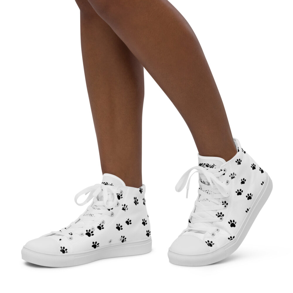 Paw - Sneakers alte in tela da donna - immagine 24