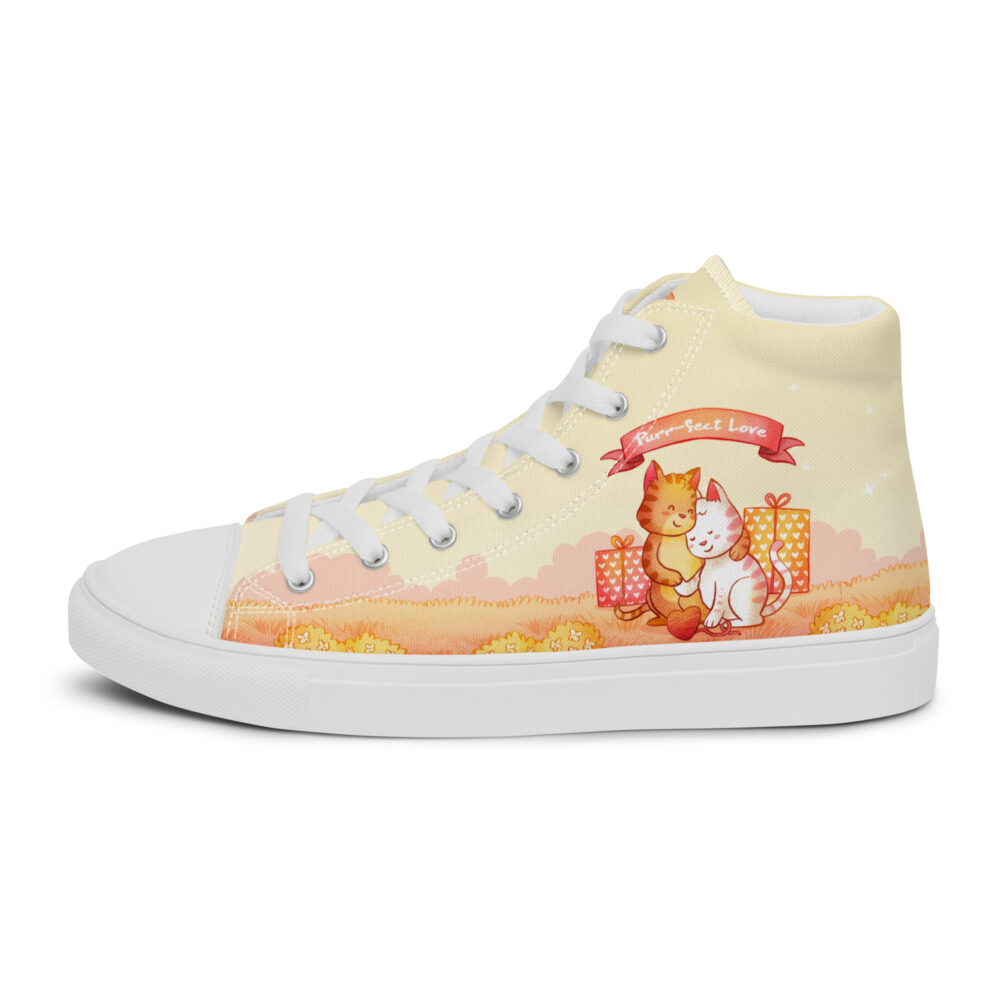 Purr-fect Love - Sneakers alte in tela da donna - immagine 25