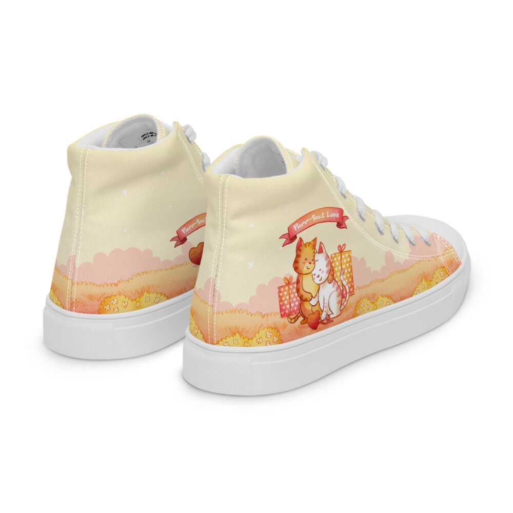 Purr-fect Love - Sneakers alte in tela da donna - immagine 45