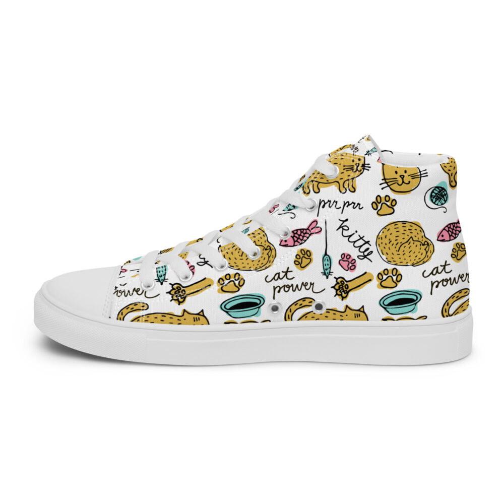 Cat Power - Sneakers alte in tela da donna - immagine 27