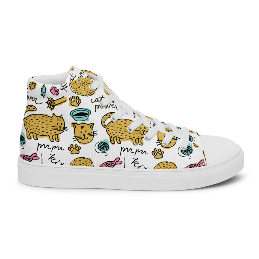 Cat Power - Sneakers alte in tela da donna - immagine 28