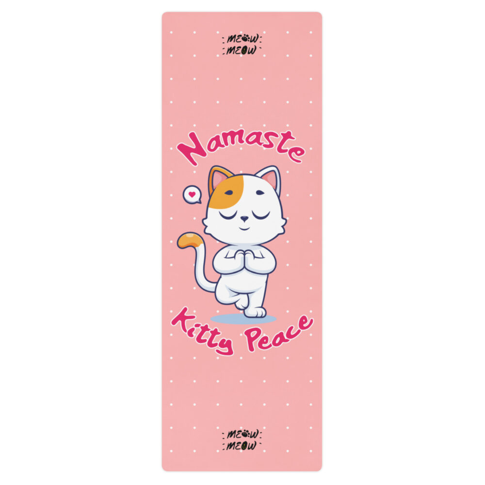 Tappetino Yoga Namaste Kitty Peace