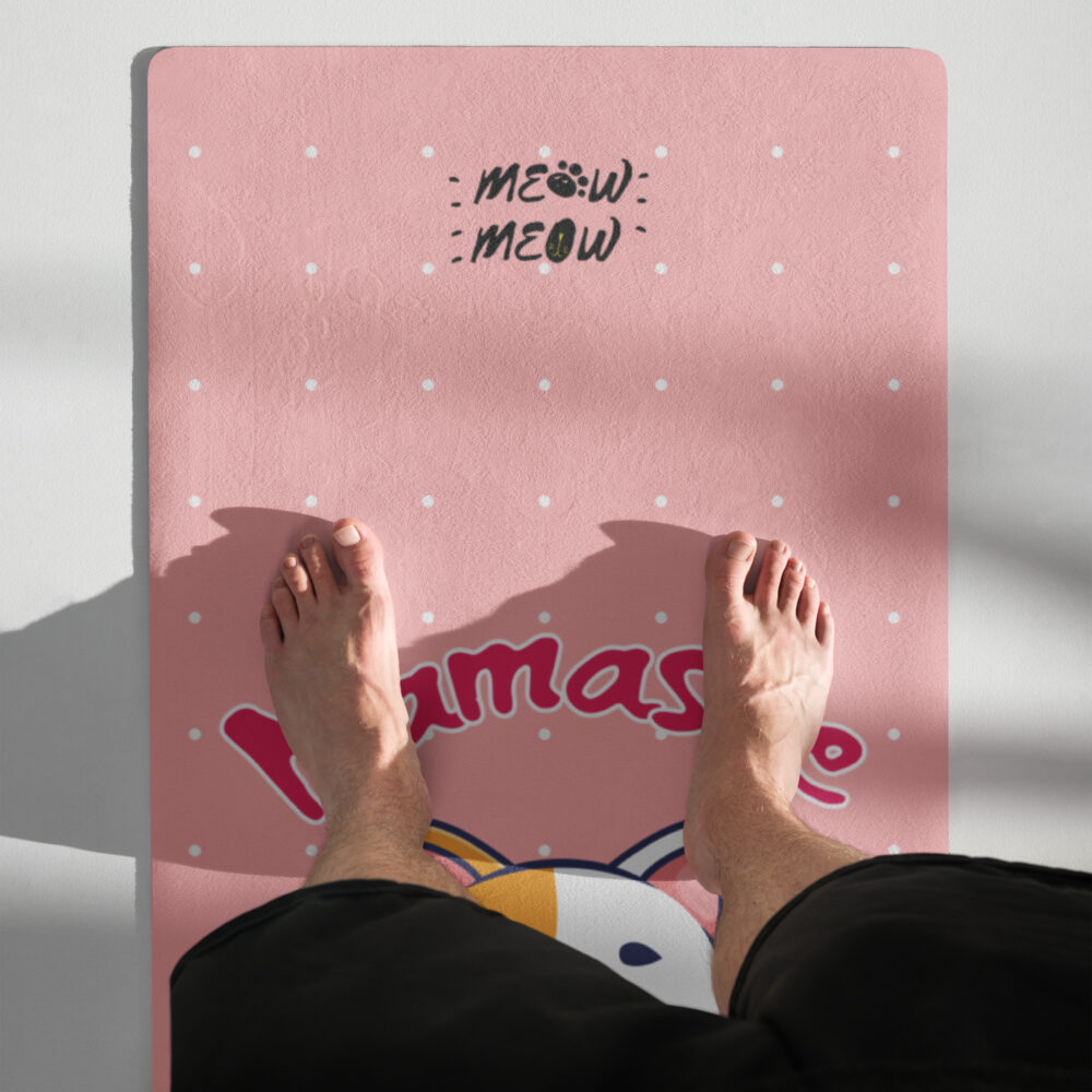 Tappetino Yoga Namaste Kitty Peace - immagine 5