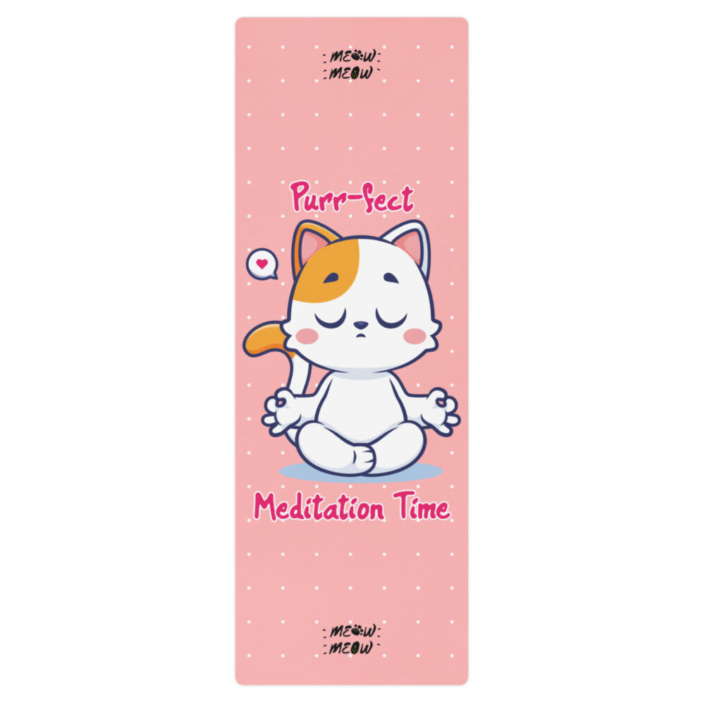 Tappetino Yoga Purr-fect Meditation Time