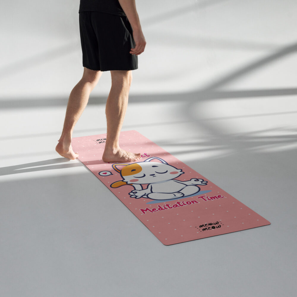 Tappetino Yoga Purr-fect Meditation Time - immagine 4