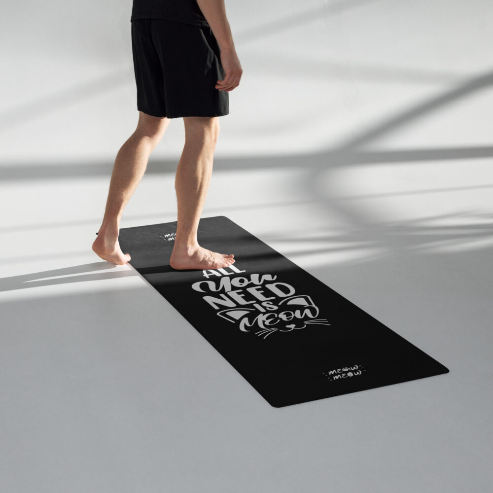 Tappetino Yoga All You Need Is Meow - immagine 4