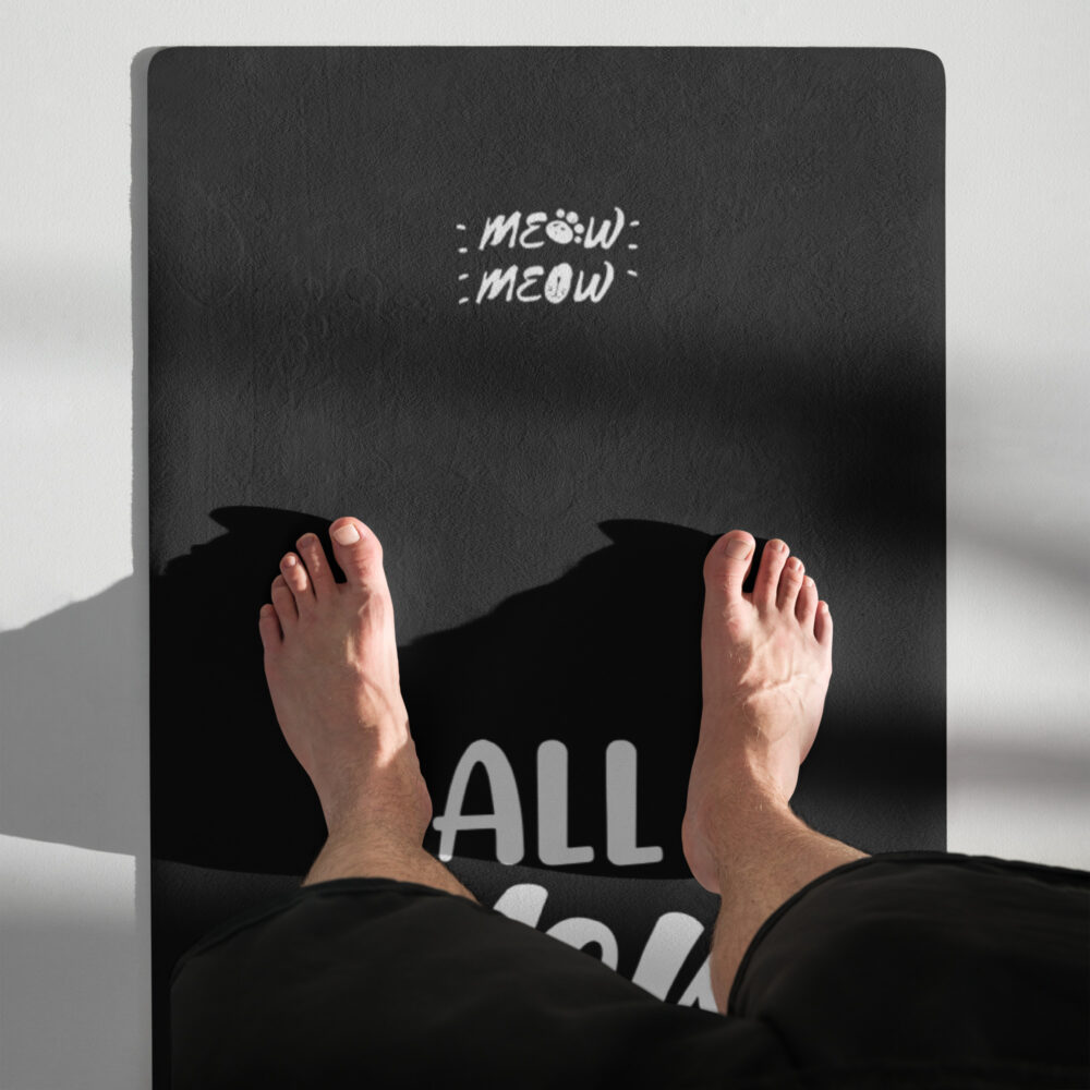 Tappetino Yoga All You Need Is Meow - immagine 5