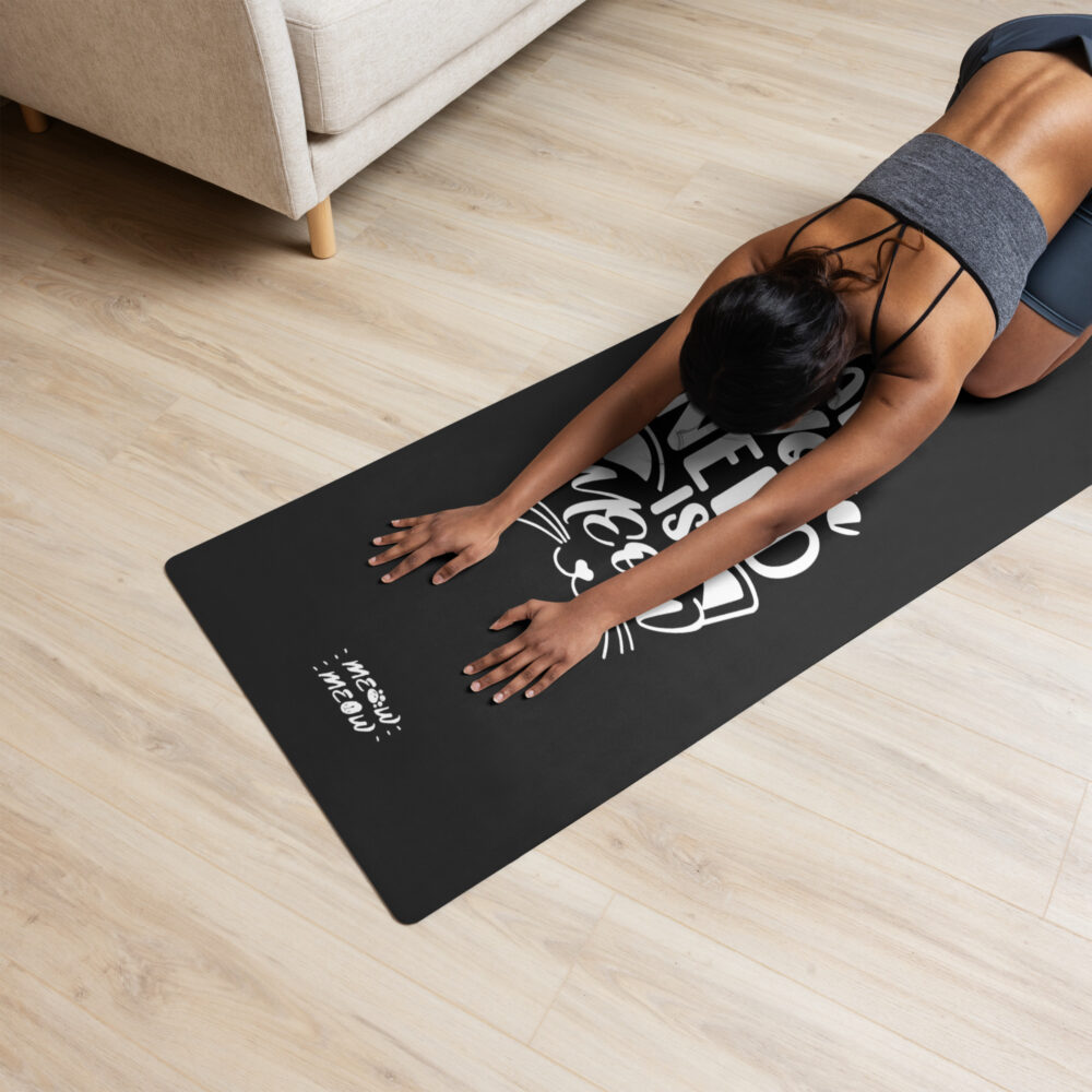 Tappetino Yoga All You Need Is Meow - immagine 2
