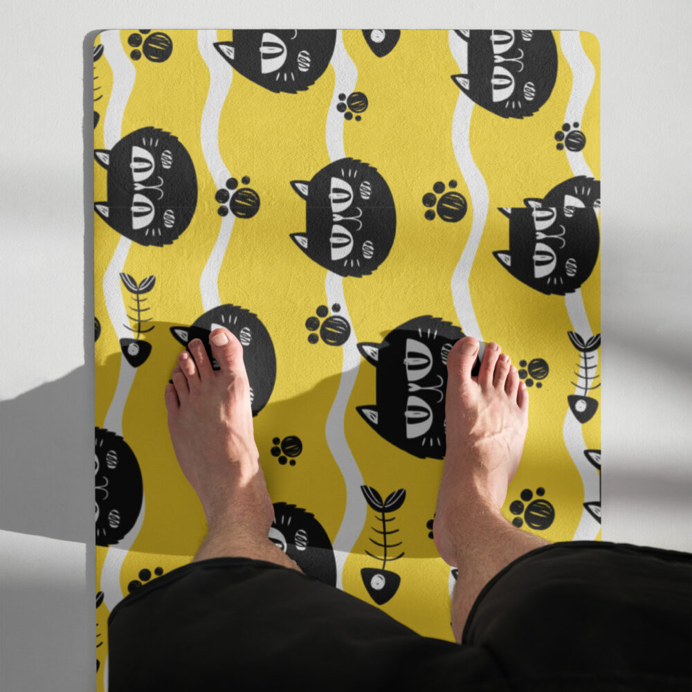 Tappetino Yoga Grumpy Cats Wave - immagine 5