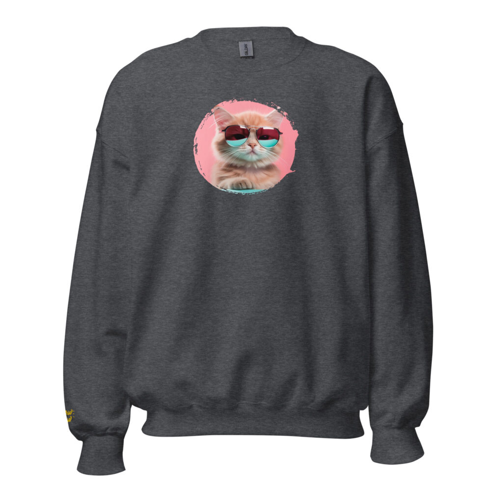 Pink Horizon Cool Cat Crewneck - immagine 52