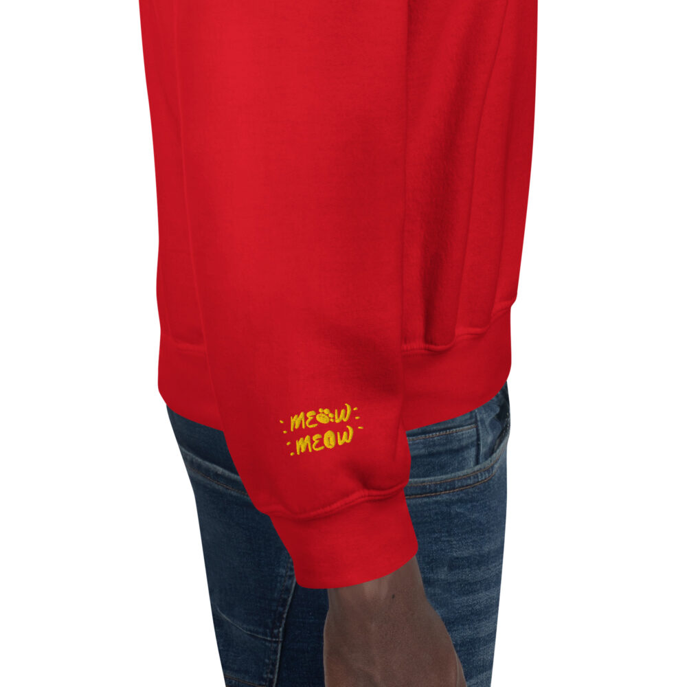 Winter Kitten Scarf Crewneck - immagine 7