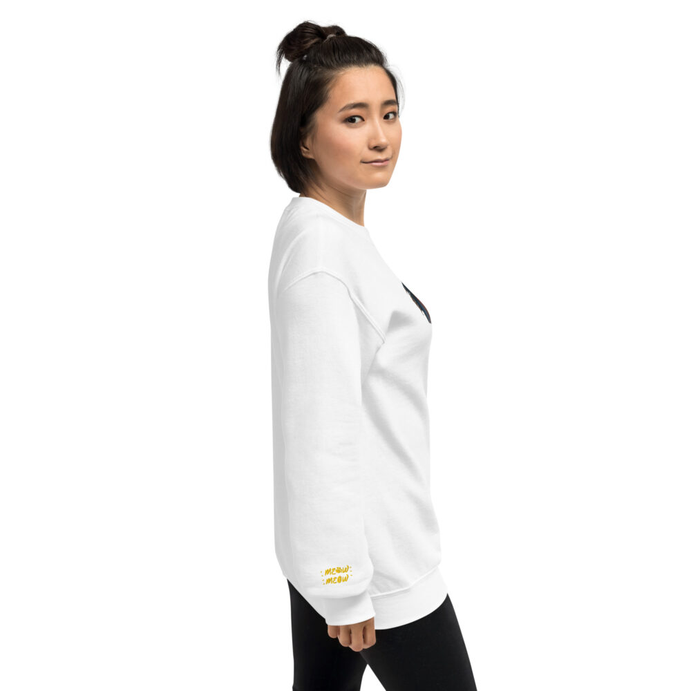 Winter Kitten Scarf Crewneck - immagine 14